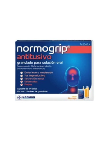 NORMOGRIP GRANULADO PARA SOLUCION ORAL