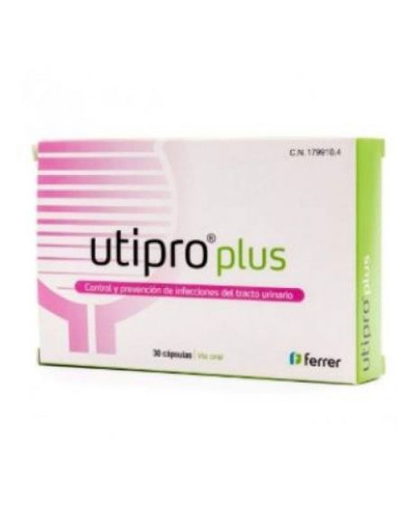 Utipro PLus  30 cápsulas para evitar recividas o mejorar el tratamiento