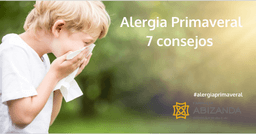 Alergia primaveral 7 consejos